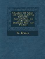 Schwabens 125 Vulkan-Embryonen und deren tufferfüllte Ausbruchsröhren, das grösste Gebiet ehemaliger Maare auf der Erde 1249960460 Book Cover