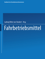 Fahrbetriebsmittel 3662336030 Book Cover