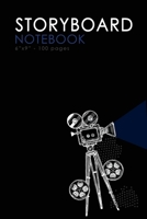 Storyboard Notebook 16:9 Aspect Ratio: For Directors, Screenwriters, Animators & Creative Storytellers (Professional Storyboard Notebooks) 1652345086 Book Cover