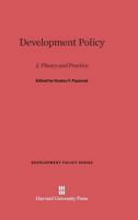 Development Policy: Theory and Practice 0674366948 Book Cover