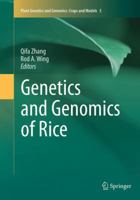 Genetics and Genomics of Rice 1493941321 Book Cover