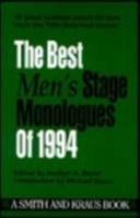 The Best Men's Stage Monologues of 1994 1880399644 Book Cover