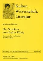 Des Strickers «Ernsthafter Koenig»: Ein Poetischer Lachtraktat Des Mittelalters. Eine Motivgeschichtliche Studie Zur Ersten Barlaam-Parabel 3631572220 Book Cover