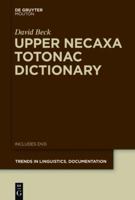 Upper Necaxa Totonac Dictionary 3110238225 Book Cover