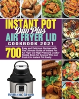 Instant Pot Duo Plus Air Fryer Lid Cookbook 2021 1801247722 Book Cover