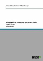 Wirtschaftliche Bedeutung von Private Equity Investitionen 3638941248 Book Cover