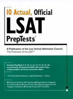 10 Actual, Official LSAT PrepTests (Lsat Series) 0942639634 Book Cover