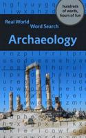 Real World Word Search: Archaeology 1081549610 Book Cover