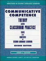 Communicative Competence: Theory and Classroom Practice 0070837368 Book Cover