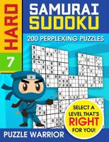 Hard Samurai Sudoku: 200 Perplexing Puzzles 1092257195 Book Cover