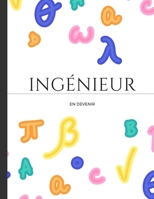 Ingénieur en devenir: cahier petits carreaux pour ingénieur ou étudiant en ingénierie - 110 pages (French Edition) 1711145181 Book Cover