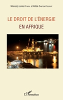 Le droit de l'énergie en Afrique (French Edition) 234307495X Book Cover