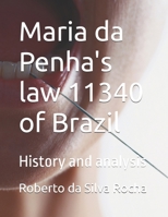 Maria da Penha's law 11340 of Brazil: History and analysis B096TRSXMF Book Cover