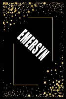 EMERSYN (6x9 Journal): Lined Writing Notebook with Personalized Name, 110 Pages: EMERSYN Unique personalized planner Gift for EMERSYN Golden Journal, Thoughtful Cool Present for EMERSYN ( EMERSYN note 1661963269 Book Cover
