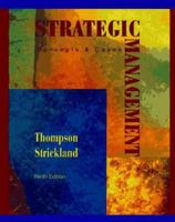 Strategic Management: Concepts and Cases 0256096988 Book Cover