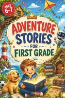 Adventure Stories for First Grade: 10+ Fun and Easy Short Chapter Stories for Boys Ages 6–7 to Build Reading Confidence, Improve Comprehension & Develop a Love of Reading B0HHSNPJMV Book Cover