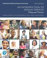 An Introduction to Human Services: Policy and Practice [with eText & MyHelpingLab Access Codes] 0205293816 Book Cover