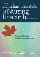 Canadian Essentials of Nursing Research 160547729X Book Cover