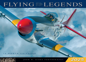 Flying Legends 2025: 16-Month Calendar: September 2024 to December 2025 0760392056 Book Cover