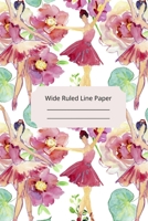 Dancing Art and Silhouettes Theme Wide Ruled Line Paper 1652967478 Book Cover
