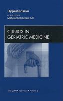 Hypertension, an Issue of Clinics in Geriatric Medicine 1437704816 Book Cover