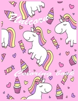 Unikorn coloring book: Cool Book for Kids Ages 4-8: A Fun Kid Workbook Game For Learning, Coloring. B088GJF7C6 Book Cover