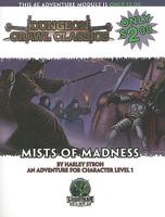 The Mists of Madness: An Adventure for Character Level 1 0981666329 Book Cover