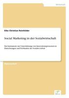 Social Marketing in Der Sozialwirtschaft 3838691822 Book Cover