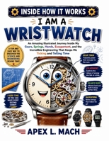 I AM A WRISTWATCH (INSIDE HOW IT WORKS): An Amazing Illustrated Journey Inside My Gears, Springs, Hands, Escapement, and the Incredible Engineering ... Telling Time (INSIDE HOW IT WORKS FOR KIDS) B0HHRLVGQJ Book Cover
