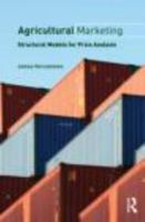 Agricultural Marketing: Structural Models for Price Analysis 0415480442 Book Cover