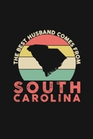 The Best Husband Comes From South Carolina: Personal Planner 24 month 100 page 6 x 9 Dated Calendar Notebook For 2020-2021 Academic Year Retro Wedding ... notebook for him to jot down ideas and notes 1699203822 Book Cover