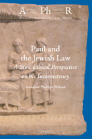 Paul and the Jewish Law A Stoic Ethical Perspective on his Inconsistency 9004518282 Book Cover