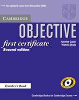 Objective First Certificate Teacher's Book 0521700655 Book Cover