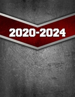 2020-2024 5 year planner: 2020-2024 planner. Monthly Schedule Organizer, Agenda Planner For The Next Five Years, Appointment Notebook, Monthly ... (Metal Grunge) (2020-2024 monthly planner) 1695283775 Book Cover