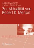 Zur Aktualität von Robert K. Merton 3531184172 Book Cover