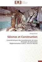 Sa(c)Ismes Et Construction 3838180917 Book Cover