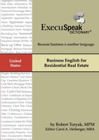 Business English for Residential Real Estate 1304269779 Book Cover