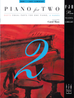 Piano for Two, Book 1-Sheet Music 1569390436 Book Cover