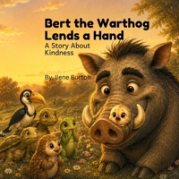 Bert The Warthog Lends a Hand: A Story About Kindness (Silverpool Meadow) B0H6MQL8LS Book Cover