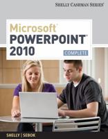 Microsoft PowerPoint 2010, Complete 1439078939 Book Cover