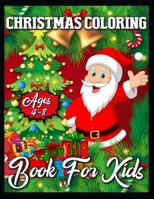 Christmas Coloring Book for Kids Ages 4-8: easy christmas coloring book 1709785721 Book Cover