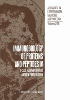 Immunobiology of Proteins and Peptides (Advances in Experimental Medicine and Biology) 1468454447 Book Cover