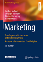 Marketing: Grundlagen Marktorientierter Unternehmensführung Konzepte - Instrumente - Praxisbeispiele 3658211954 Book Cover