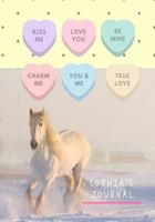 Sophia's Journal: A Cute Little Notebook for a Girl Named Sophia to Write Down Her Thoughts, Ideas and Dreams. 1728831806 Book Cover