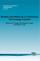 Models and Methods of University Technology Transfer 1601986688 Book Cover