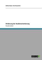 Förderung der Studienorientierung 3640946790 Book Cover
