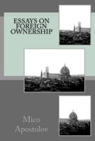 Essays on foreign ownership 197927567X Book Cover