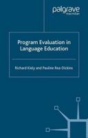 Program Evaluation in Language Education (Research and Practice in Applied Linguistics) 1403945713 Book Cover
