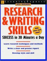 Research & Writing Skills Success in 20 Minutes a Day 1576854426 Book Cover