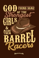 God, Girls And Barrel Racing: Noterbook, Diary or Gift Journal for Rodeo Riders, Barrel Racers and Barrel Racing Girls who believe in God with 120 Dot Grid Pages, 6 x 9 Inches, Cream Paper, Glossy Fin 1700420801 Book Cover